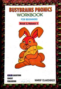 "BUSYBRAINS PHONICS WORKBOOK 3 VOLUME 1"